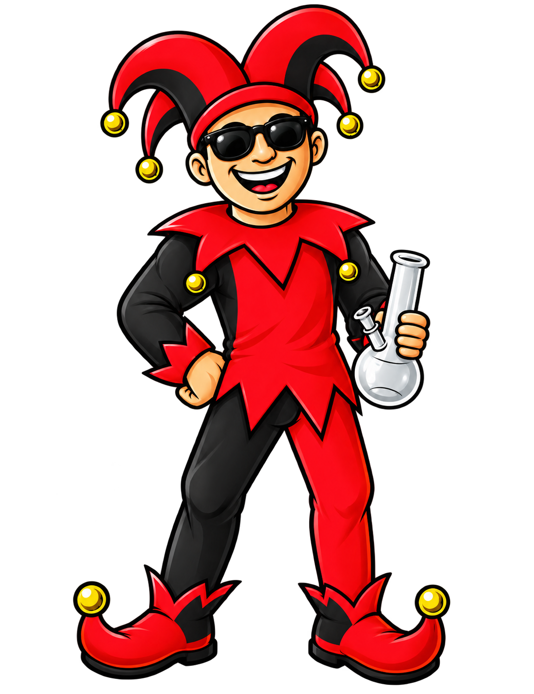Jesters Joint illustrated jester